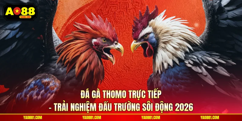 Đá Gà Thomo Trực Tiếp – Trải Nghiệm Đấu Trường Sôi Động 2026