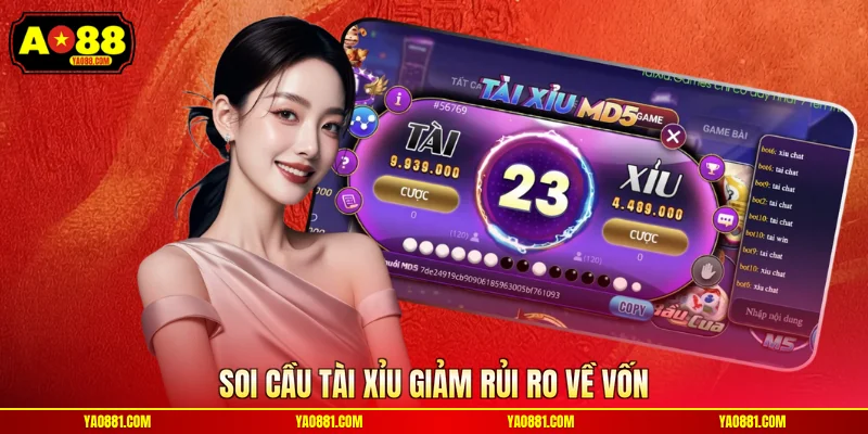 Soi cầu tài xỉu giảm rủi ro về vốn